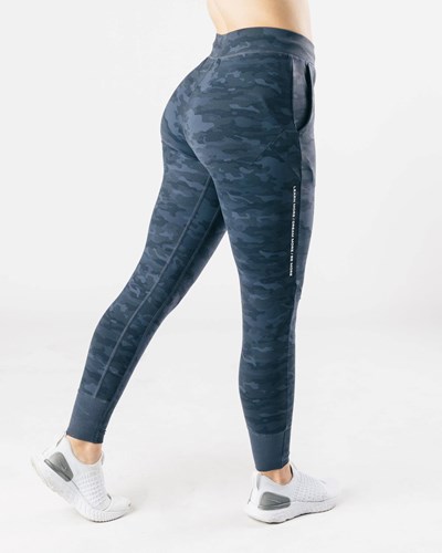 Alphalete 4-Way Stretch Jogger Mörkmarinblå Camo | APWL-10589