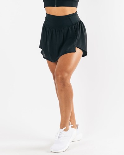 Alphalete 4-Way Stretch Skirt Svarta | UNGH-25749