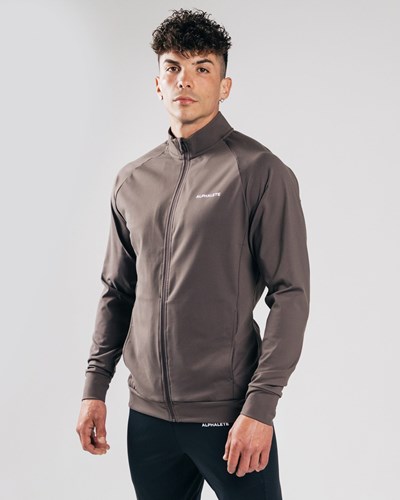 Alphalete 4-Way Stretch Track Jacket Striker | QXDI-06234