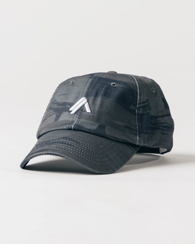 Alphalete Adjustable Cap Grå Camo | QFIG-14752