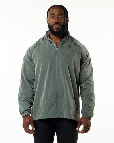 Alphalete All-Purpose Jacket Charcoal | LWJV-97561