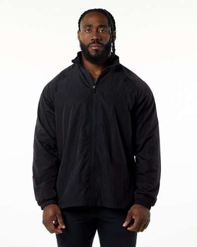 Alphalete All-Purpose Jacket Svarta | OUHM-76209