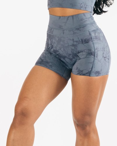 Alphalete All-Purpose Luxury 4” Korta Blå | PJUT-43957