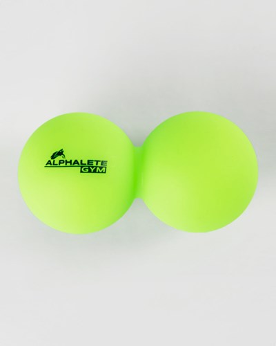 Alphalete Alphalete Double Lacrosse Ball Roller Gröna | ZSLM-17620