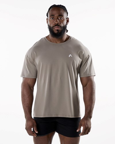 Alphalete Drop Shoulder Tee Cedar | JKPI-31529