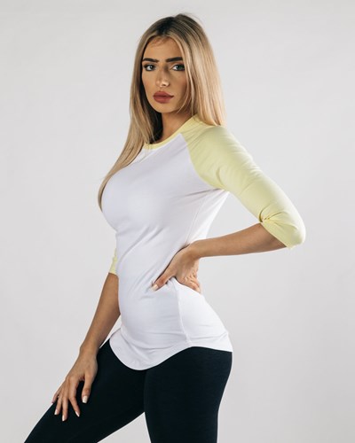 Alphalete Fitted Performance 3/4 Sleeve Vita | FABS-06814