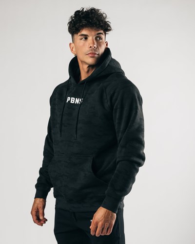 Alphalete Fitted Performance Hoodie Darkest Hour | XMUI-42163