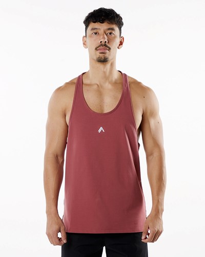 Alphalete Fitted Performance Stringer Gingerbread | YAKM-91763
