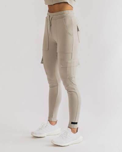 Alphalete Fitted Single-Brushed 29" Cargo Pant String | UZNT-87359
