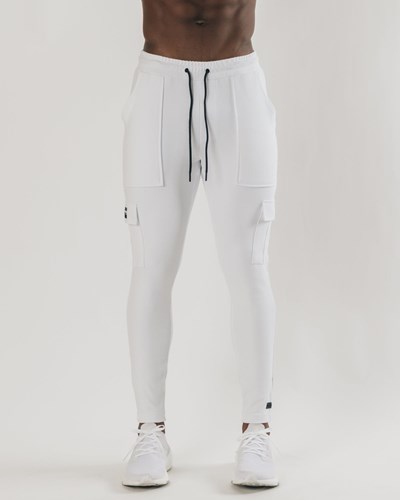 Alphalete Fitted Single-Brushed 30" Cargo Pant Vita | JRSF-53184