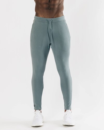 Alphalete Fitted Single-Brushed 30" Jogger Blå | UJIY-14837