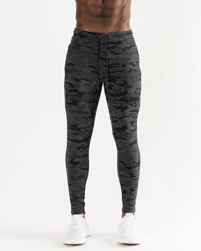 Alphalete Fitted Single-Brushed 30" Jogger Camo | XUDE-81056