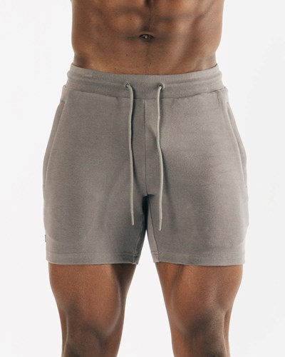 Alphalete Fitted Single-Brushed 7" Korta Iron Ore | GIUC-61350