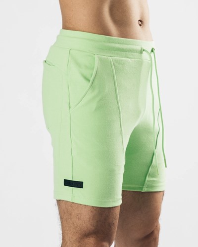 Alphalete Fitted Single-Brushed 7" Korta Limelight | KZLF-20318