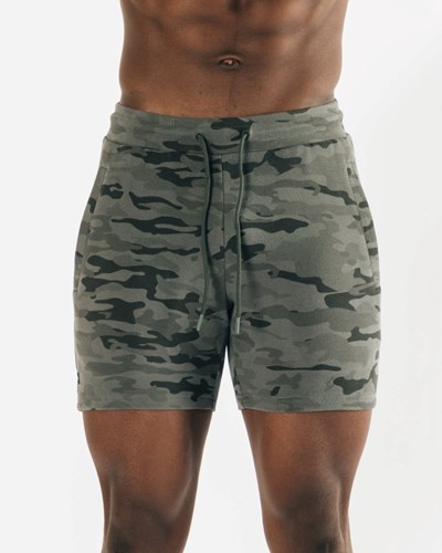 Alphalete Fitted Single-Brushed 7" Korta Camo | PDCR-63841