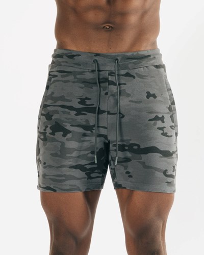 Alphalete Fitted Single-Brushed 7" Korta Camo | ZDBL-90518