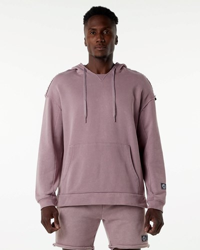 Alphalete Heavyweight Washed Terry Hoodie Rosa | ANPZ-89127