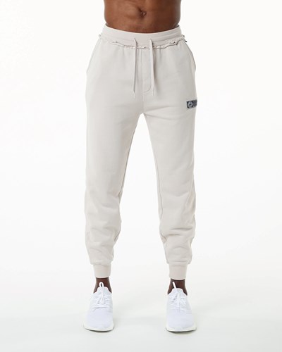 Alphalete Heavyweight Washed Terry Jogger Moonstone | DSYX-19075