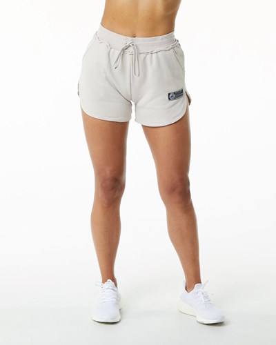 Alphalete Heavyweight Washed Terry Korta Moonstone | VPQM-02743