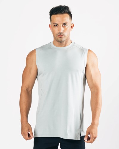 Alphalete High-Neck Premium Cutoff North Shore | CBVU-52469