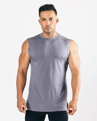 Alphalete High-Neck Premium Cutoff Still Water | XQOP-13248