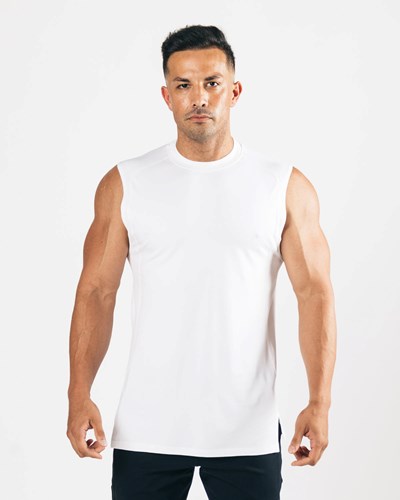 Alphalete High-Neck Premium Cutoff Vita | OPGN-81345