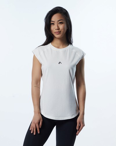 Alphalete High Performance Korta Sleeve Tee Resin | KAJM-95834