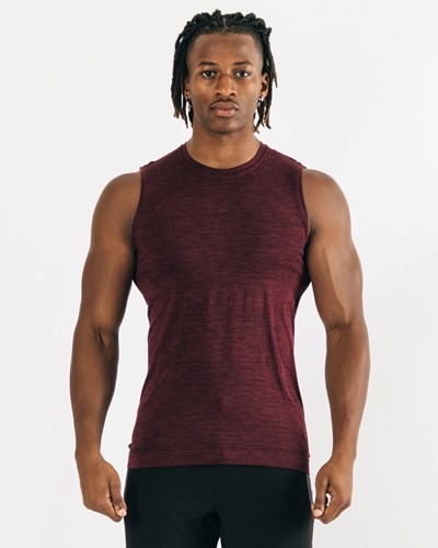 Alphalete High Performance Seamless Tank Svarta | ILUT-67089