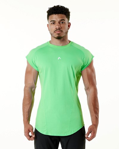 Alphalete High Performance Ärmlös Tee Gröna | XRKY-27634