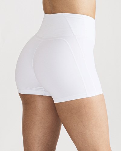 Alphalete High-Waisted Medium Compression 4" Korta Vita | BGEA-84726