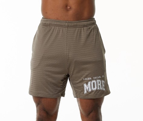 Alphalete Luxury Fodrade 4-Way Stretch Mesh Korta Mocha | GTMK-90718
