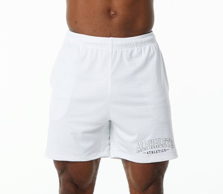 Alphalete Luxury Fodrade 4-Way Stretch Mesh Korta Vita | KJNB-47158