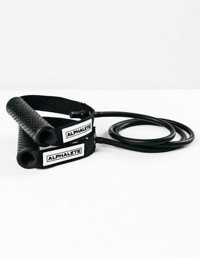 Alphalete Tränings X Alphalete Soft Touch Tube Band Svarta | VLNJ-37480