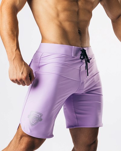 Alphalete Tävling Board Korta Ultra Violet | PJMW-27915