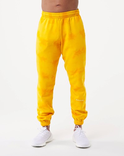 Alphalete Washed 31" Fleece Jogger Golden Sun | XVZP-84603