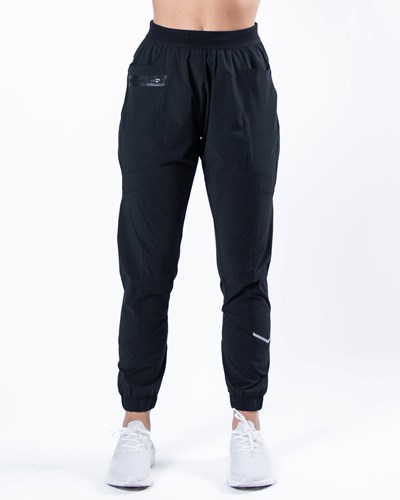 Alphalete Woven 4-Way Stretch 28" Pant Svarta | SYIW-37296