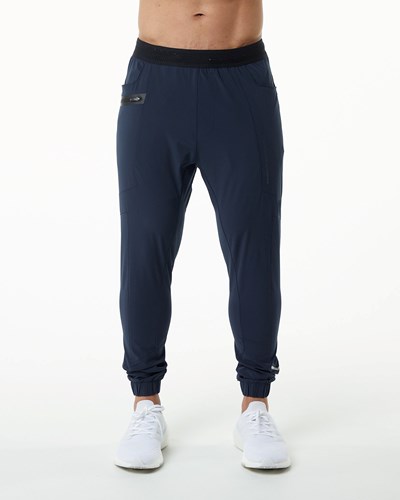 Alphalete Woven 4-Way Stretch 29" Pant Marinblå | SQYF-62051