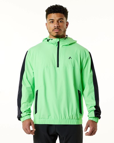 Alphalete Woven Performance Jacket Gröna | VXLZ-65981
