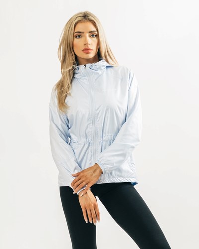 Alphalete Woven Performance Jacket Ljusblå | KLHO-80249