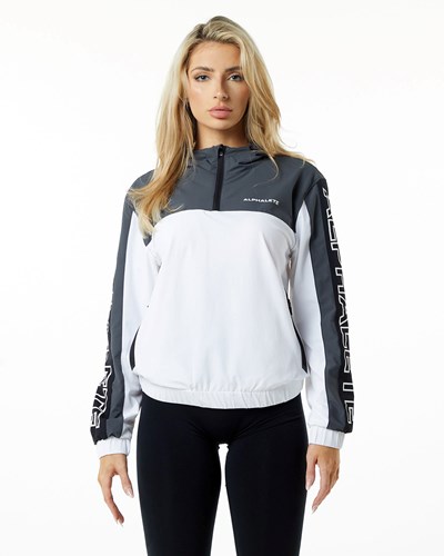 Alphalete Woven Performance Jacket Rocky Mountain | RHIP-90537